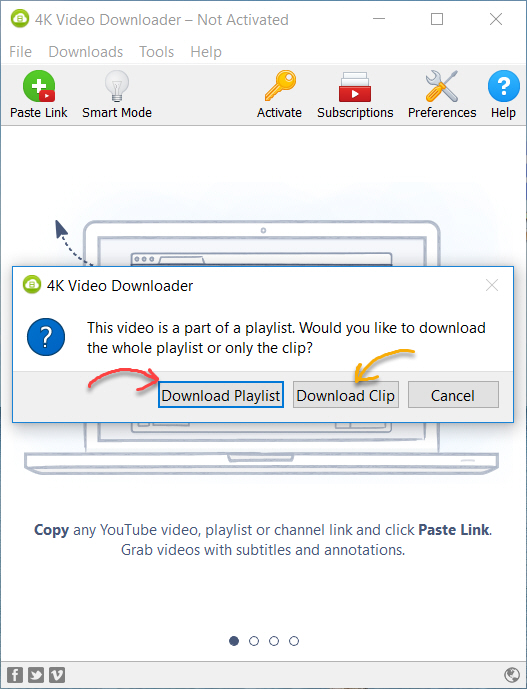 วิธีโหลดวีดีโอจาก​ Youtube​ ลงคอมด้วยโปรแกรม 4K Video Downloader (ฟรี)
