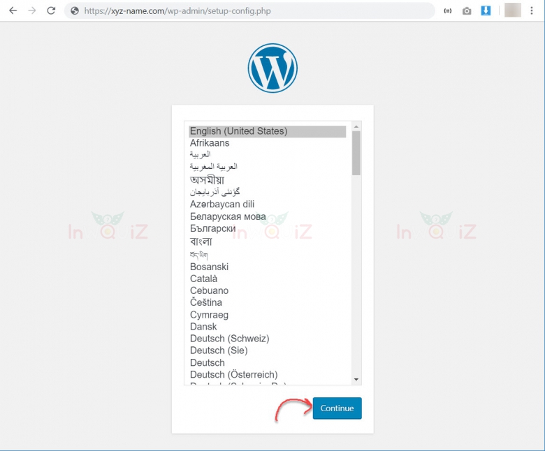 วิธีการติดตั้ง Wordpress