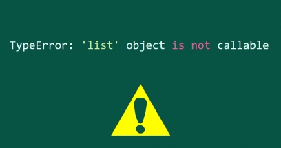 ภาษา Python TypeError: 'list' object is not callable